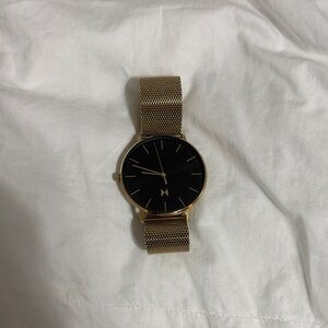 MVMT Gold Mesh Watch